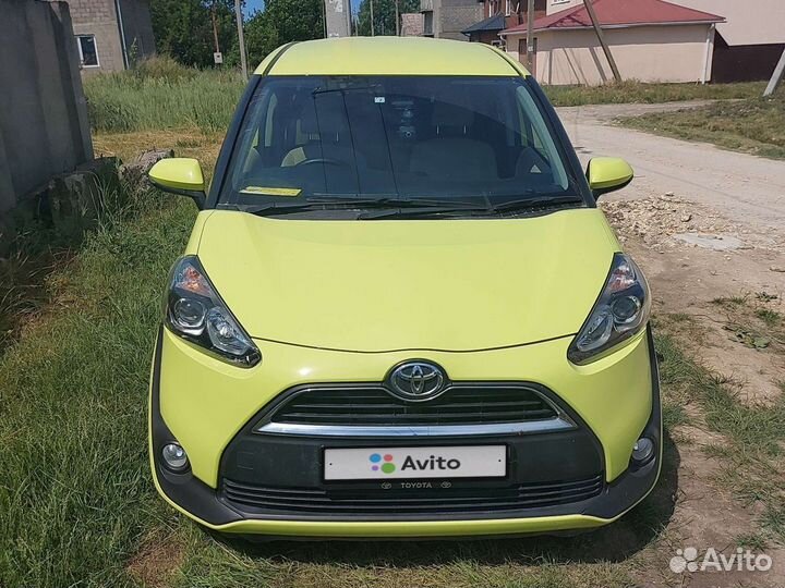 Toyota Sienta 1.5 CVT, 2017, 152 000 км