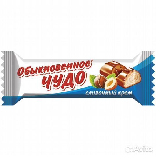 Вафельные конфеты Обыкновенное чудо Сливочное 55 г