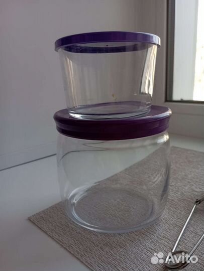 Банки для сыпучих продуктов Pasbahce