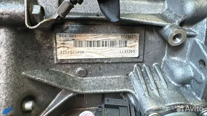 Коробка передач АВТОМАТИЧЕСКАЯ renault DC4005
