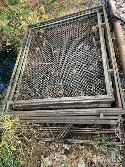 Заборные секции бу