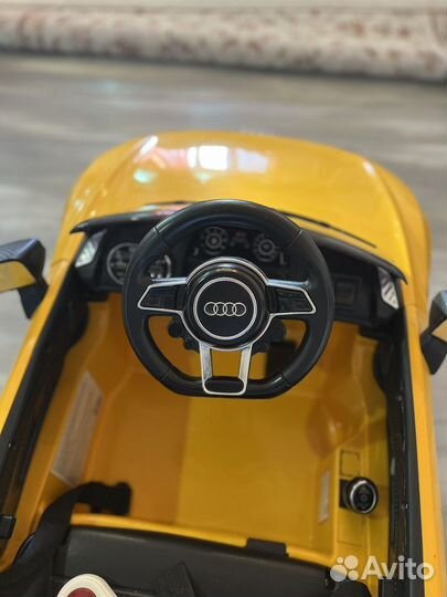 Детский электромобиль audi с пультом управления