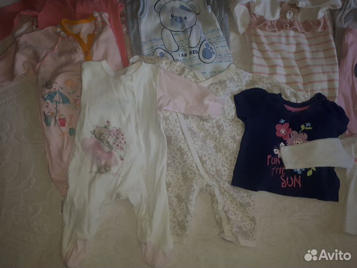 Вещи пакетом на девочку