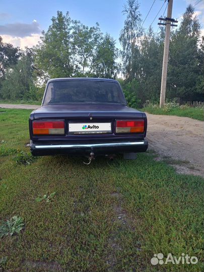 ВАЗ 2107 1.3 МТ, 1999, 80 000 км