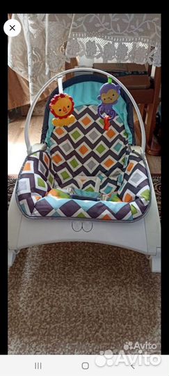 Шезлонг детский