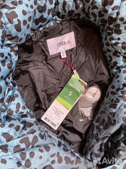 Пуховое пальто odri оригинал новый