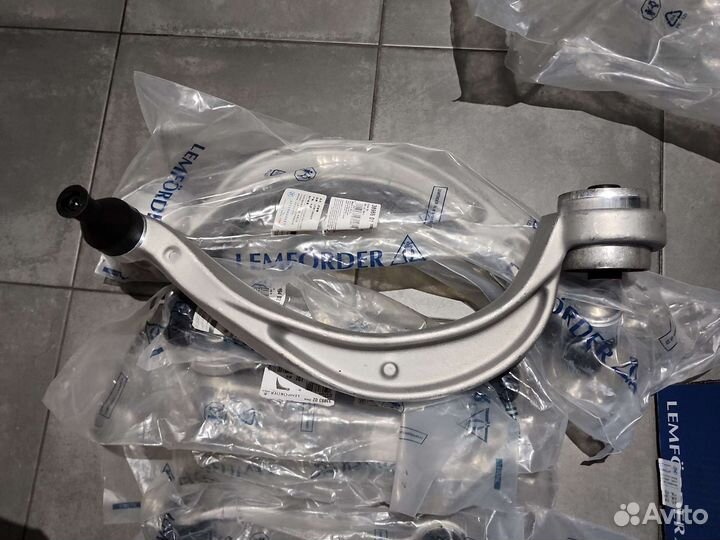 Рычаг подвески audi a4 a5 q5 a6 q7 верхний кривой