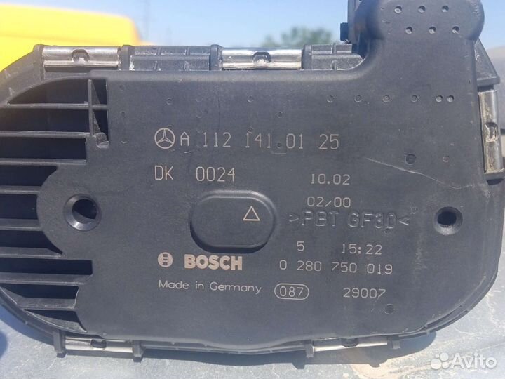 Дроссельная заслонка Mercedes W221