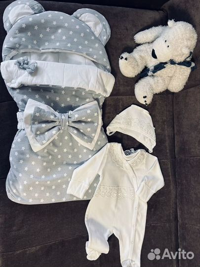 Комплект на выписку весна- лето