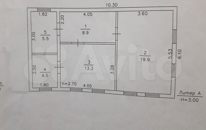 Дом 150 м² на участке 2,8 сот.
