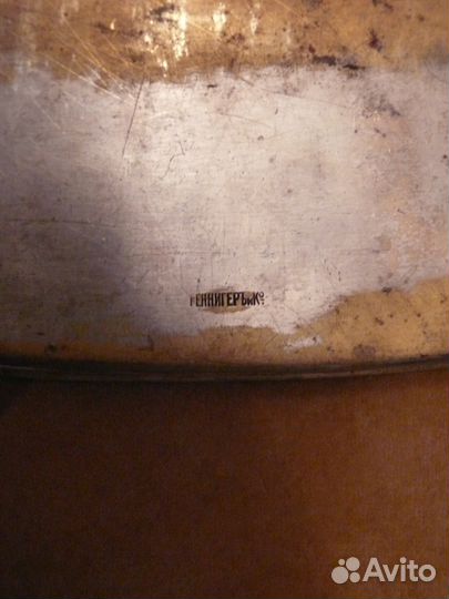 Антикварные столов приборы серебрение клеймо