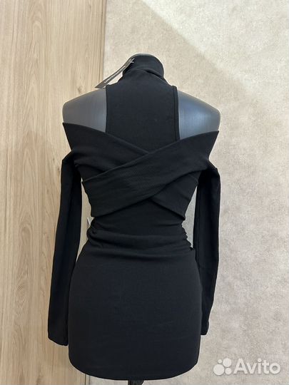 Платье трикотажное женское лапша