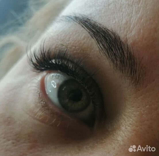 Наращивание ресниц. Ламинирование + ботокс ресниц