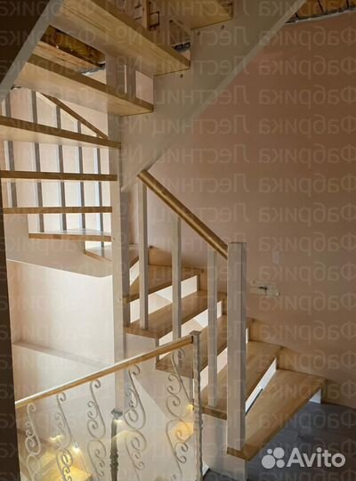 Лестницы деревянные под ключ