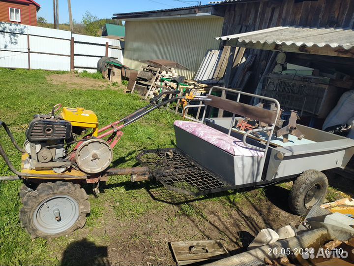 Мотоблок с прицепом бу