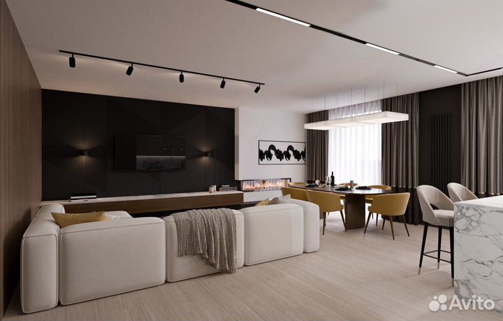 3d визуализация интерьера