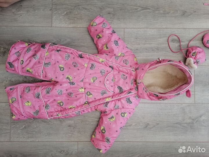 Комбинезон на девочку демисезон/зима