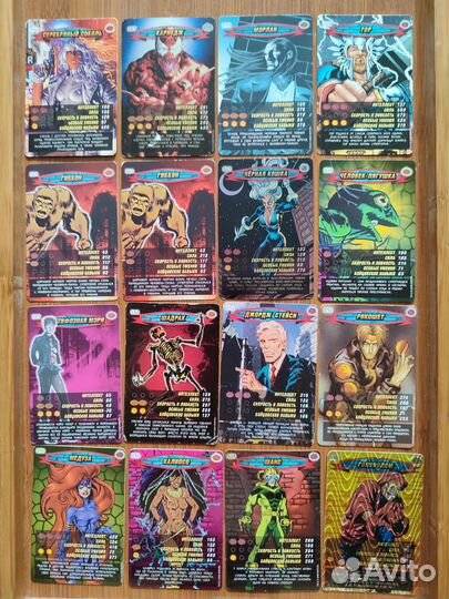 Карточки человек паук из разных серий