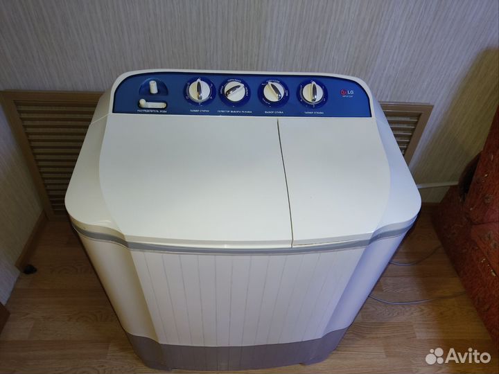 Стиральная машина с отжимом полуавтомат