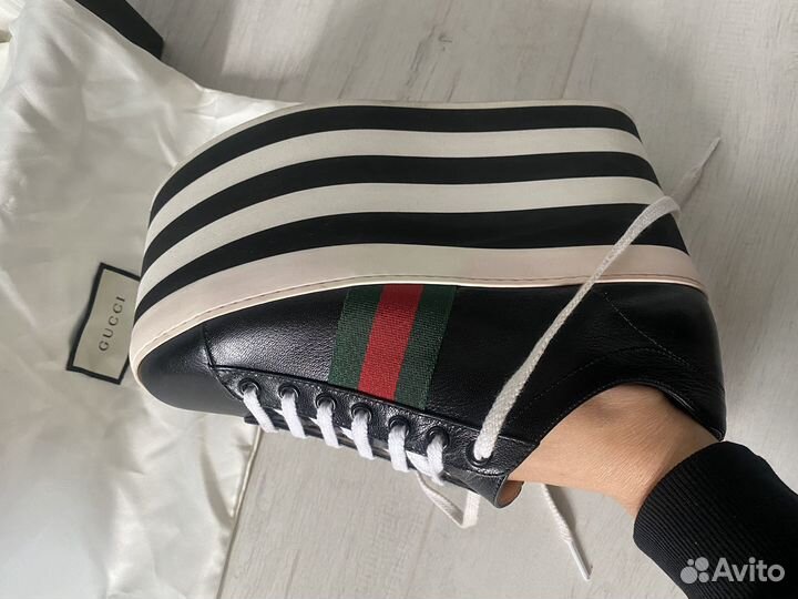 Туфли на платформе gucci