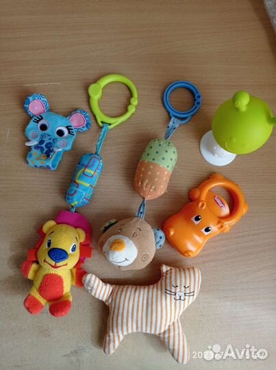 Грызунки погремушки пакетом