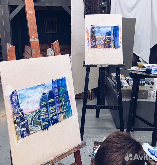 Художественная студия,рисов-е для детей и взрослых