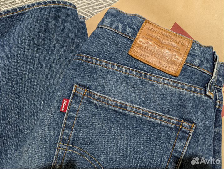 Новые Джинсы levis 512