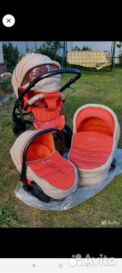 Коляска zippy sport 3 в 1