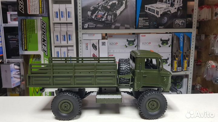 Радиоуправляемый советский грузовик газ-66 MN