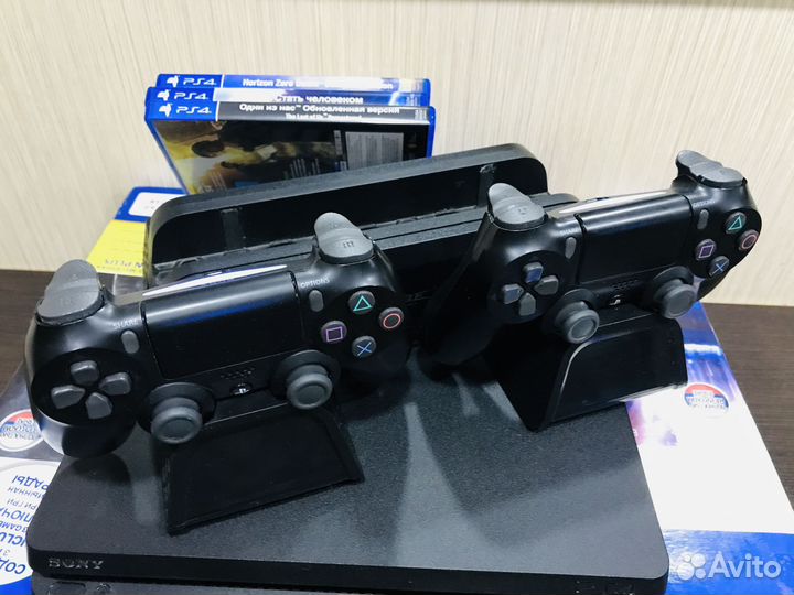 Sony PS4 Slim 1tb +Топовый комплект