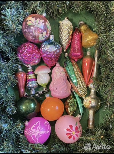 Елочные игрушки СССР Лот 339