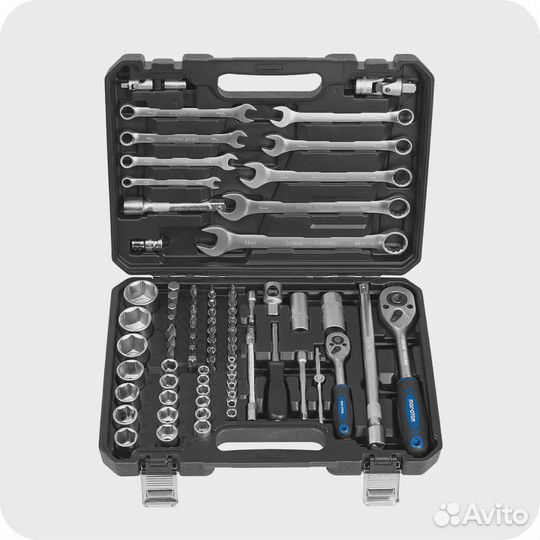 Набор инструмента универсальный 82пред. молоток