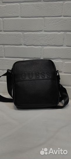 Мужская Сумка Guess через плечо новые