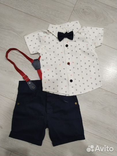 Нарядный костюм для мальчика 80 86