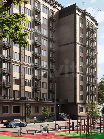 3-к. квартира, 92 м², 10/10 эт.