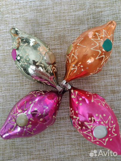 Елочные игрушки СССР