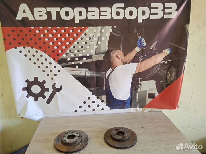 Тормозные диски Шевроле Спарк M300 Ravon R2 Равон