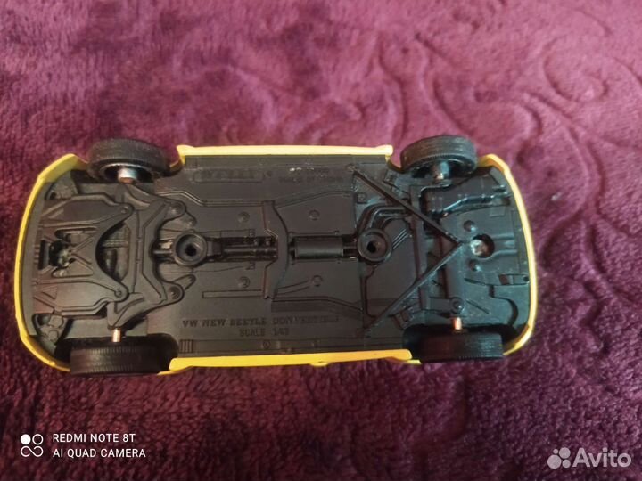 Volkswagen машинка металлическая