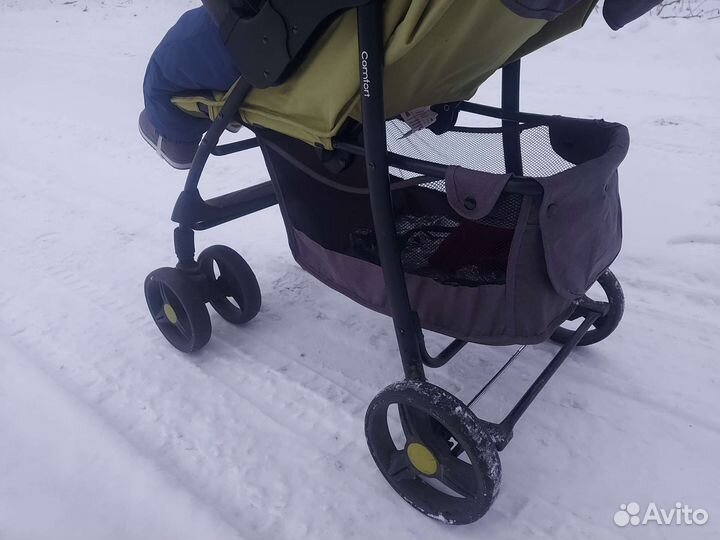 Прогулочная коляска Babyton Comfort Green-Grey E01