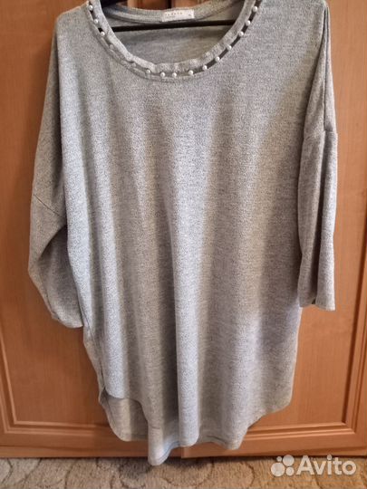 Свитер туника 52