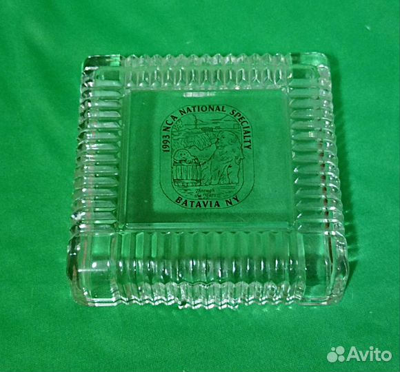 Пепельница. Ньюфаундленд. NCA 1993 США, собака