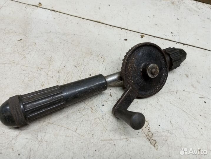Ручная мини дрель СССР. В коллекцию