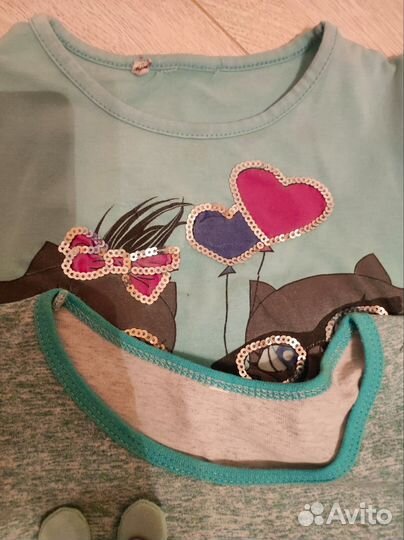 Детские вещи пакетом на девочку 98 104
