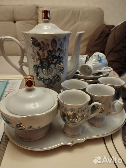 Кофейный сервиз Гарднер Вербилки 15 предметов