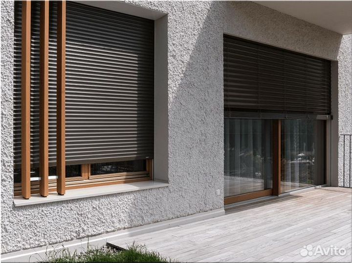 Рольставни с установкой