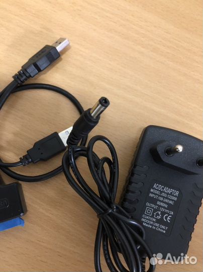 Usb SATA + блок питания 12в для hdd 3.5