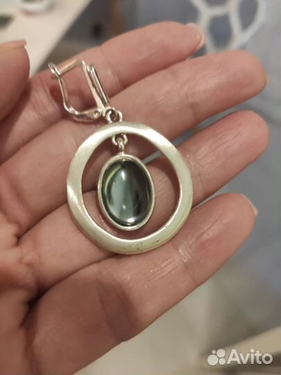 Серьги дизайнерские, итальянские