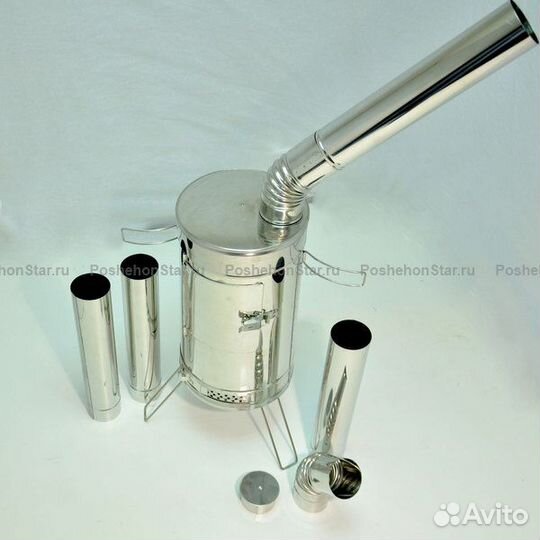 Печь рыбака PoshehonStar PS10 с экранами