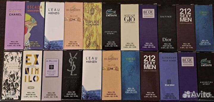 Масляные духи мужские/женские Дубай