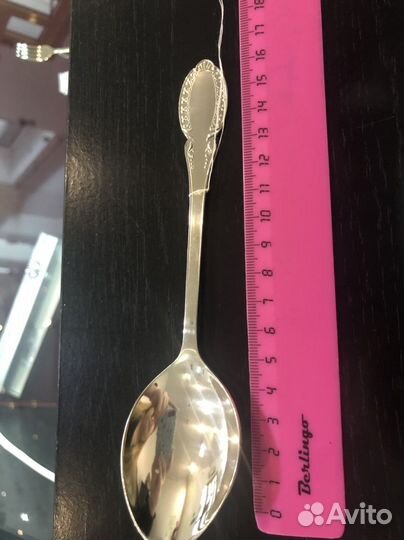 Ложка десертная серебро
